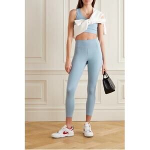 Girlfriend collective High Rise Compressive Fit Baby Blue Leggings Extra Small